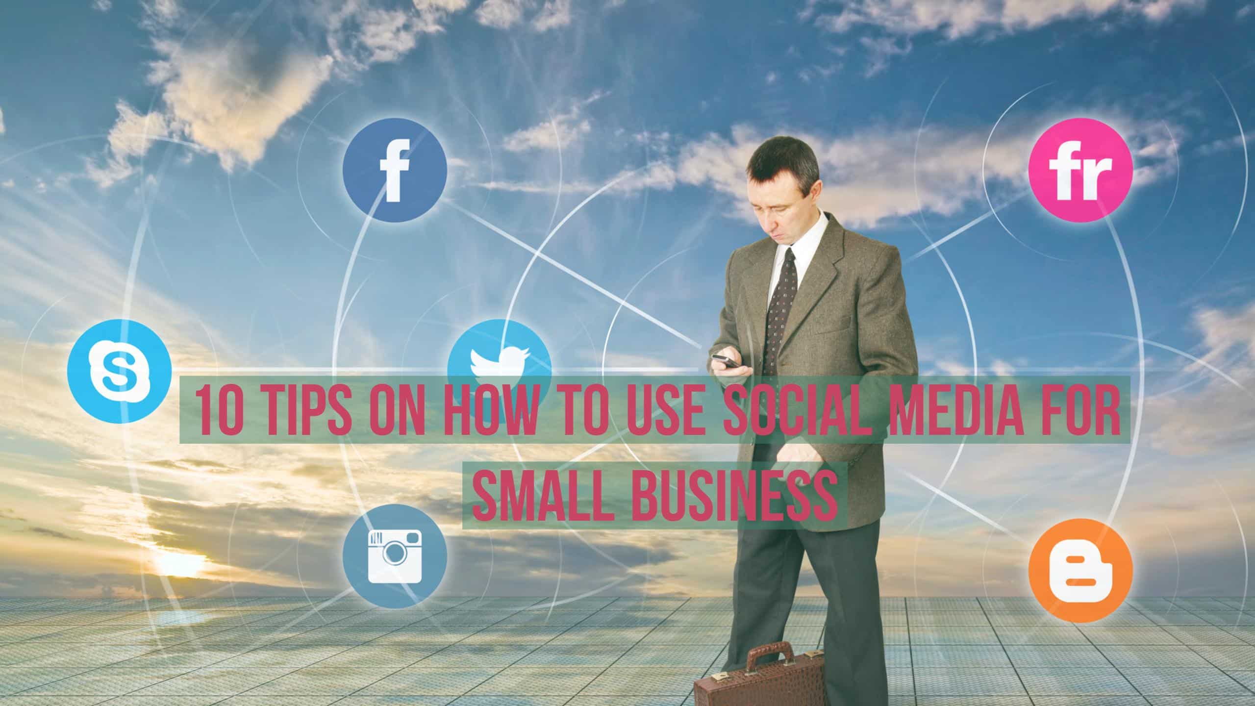 10 Tips on How to Use Social Media for Small Business - JJ Social Light - Atlanta