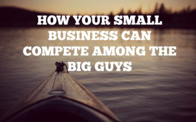 How Your Small Business Can Compete Among The Big Guys