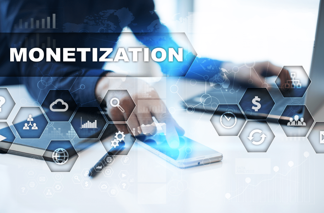 Website monetization process