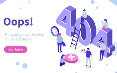 custom 404 error page