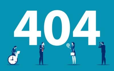 404 error message graphic