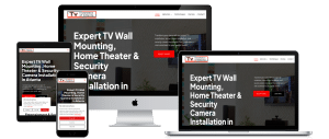 website design for TV Installation of Atlanta
