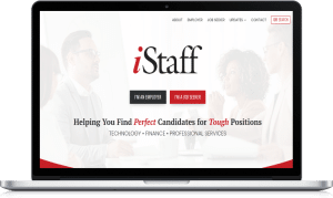 iStaff Custom Website - JJ Social Light - Alpharetta GA