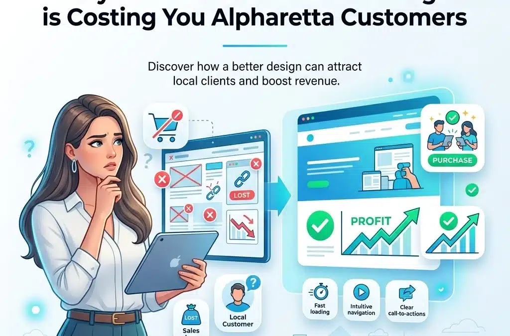 The “Invisible” Profit Killer: Why Your Current Website Design is Costing You Alpharetta Customers